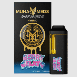 Berry Gelato Muha Meds Disposable